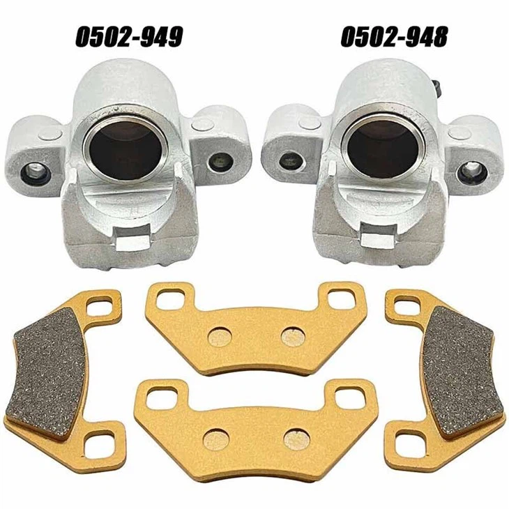 ATV UTV Brake Caliper For Arctic Cat ATV 650 MudPro 2010-2011/Prowler 500 HDX 2014-2015/HDX 500 XT 2016-2017 0502-949(LH) 0502-948(RH)